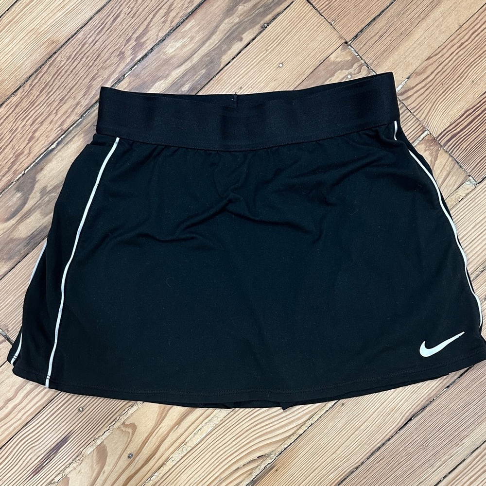 Nike Black Skirt with White Trim